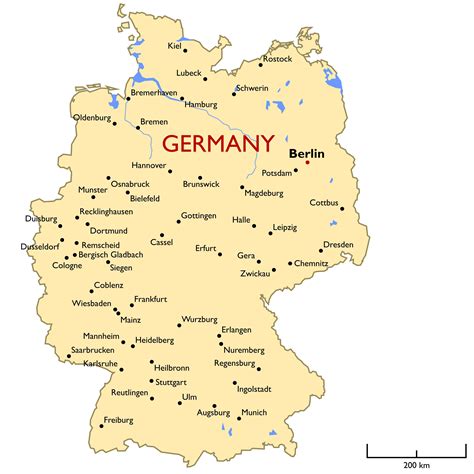 cities and town in germany